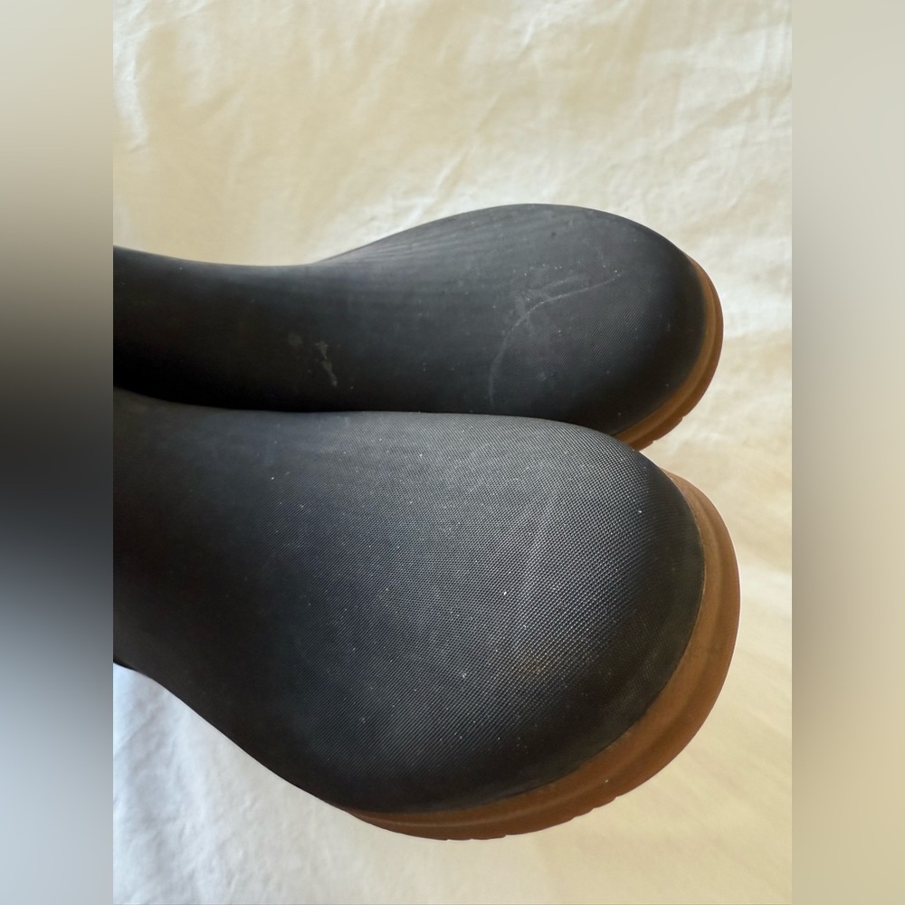Bogs | Women's 9 | Sweetpea Ankle Waterproof Rubber Rain Boots Waterproof Black - Picture 3 of 8